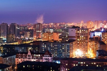 Уровень освещенности в Харькове составляет почти 99%