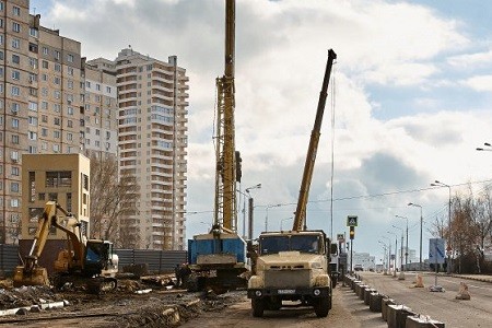 На Алексеевке начали строить тоннели к будущему электродепо