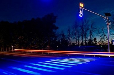 В Харькове будут подсвечиваться пешеходные переходы