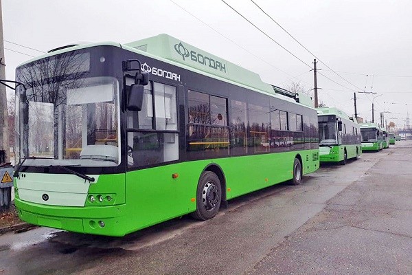 В Харькове с четверга выйдут на маршруты новые троллейбусы