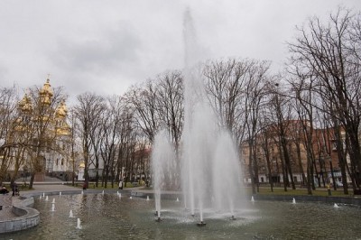 В Харькове открылся сезон фонтанов