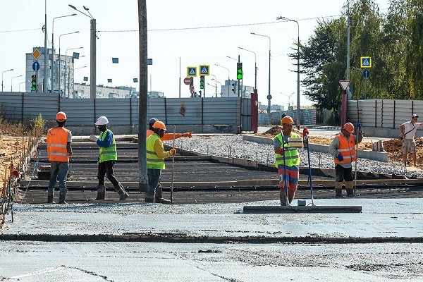 В ближайшие недели в районе ст. м. «Киевская» начнут строить новую дорогу