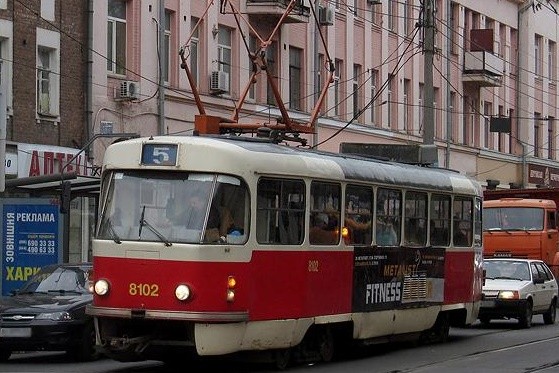 В Харькове до конца года прекращено движение трамваев №5 и 6