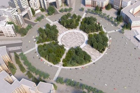 На реконструкцию сквера на площади Свободы планируют потратить 90 млн гривен