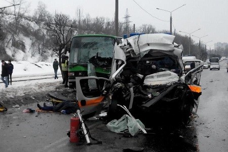 Харьковская область вошла в тройку «лидеров» по количеству ДТП