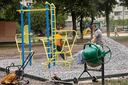 В Московском районе Харькова появится современная спортплощадка