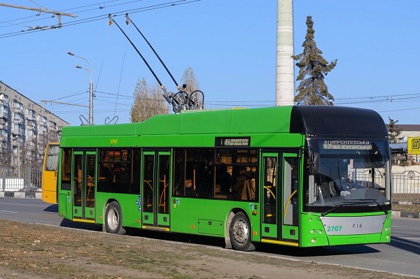 В Харькове с 7 апреля запустят троллейбусы до Пятихаток