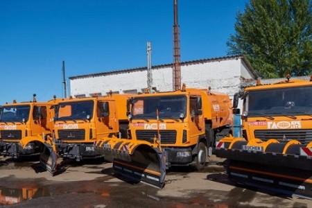 В Харькове пополнили парк снегоуборочной техники