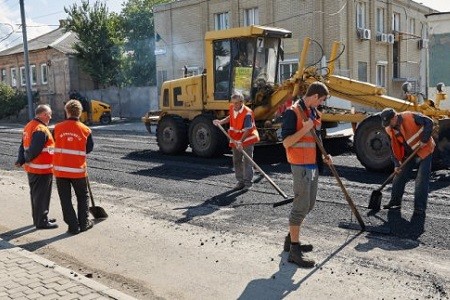 На Большой Панасовской продолжается комплексная реконструкция дороги