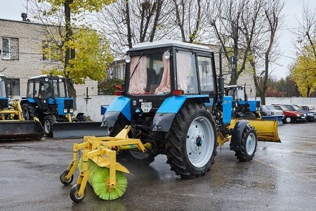 В Харькове подготавливают снегоуборочную технику