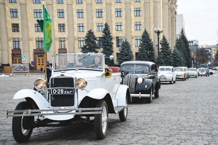 Харьковчан приглашают на выставку ретро-автомобилей и автопробег