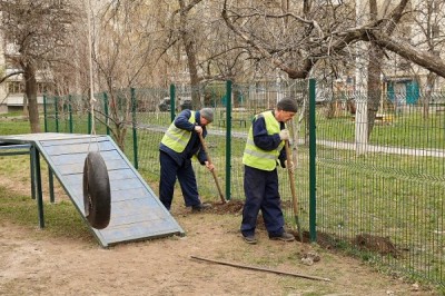 В Харькове начался ремонт площадок для выгула собак