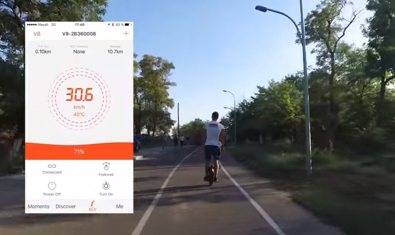 Моноколесо InMotion SCV V8