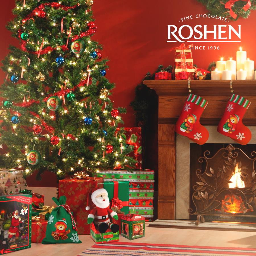Новогодние подарки Roshen