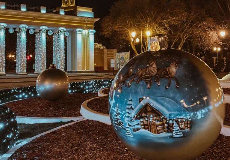 Парк Горького Новогодняя Парк Горького Новогодняя